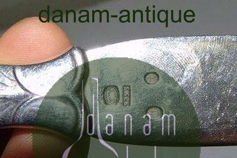 Georg Jensen Sterling Sølv Ornamental Bryllups Kagekniv No 102