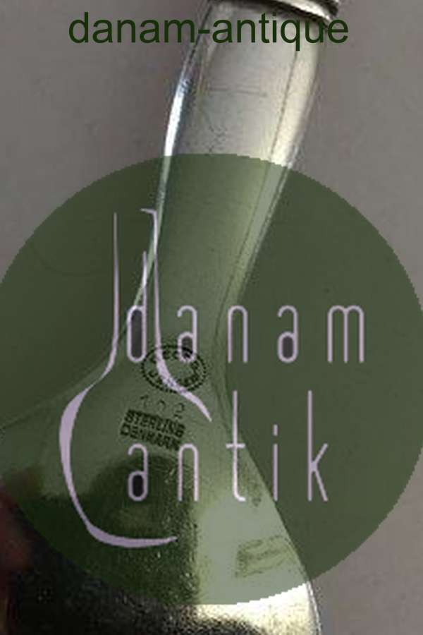 Georg Jensen Sterling Sølv Ornamental Serveringsgaffel No 102