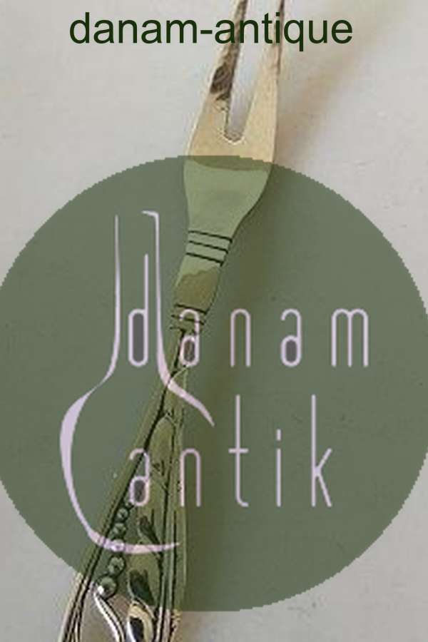 Georg Jensen Sølv Ornamental Pålægsgaffel No 70