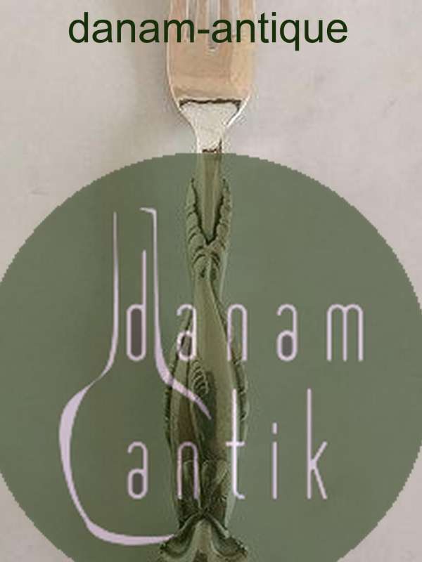 Georg Jensen "Ornamental" Sterling Fiskegaffel No. 55