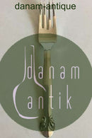 Georg Jensen Sterling Sølv Pinje Spisegaffel No 5