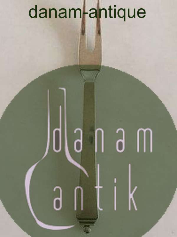 Georg Jensen Pyramide Sterling Sølv Asiegaffel No 146