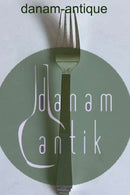 Georg Jensen Pyramide Sterling Sølv Middagsgaffel No 012