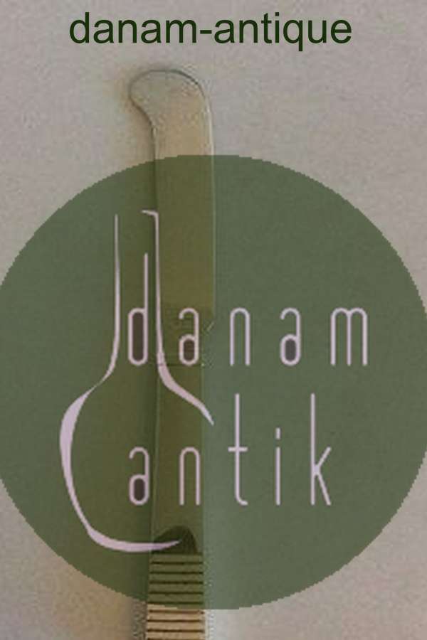 Georg Jensen Sterling Sølv Relief Smørkniv No 046