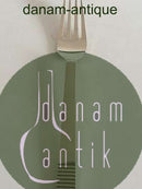 Georg Jensen Sterling Sølv Relief  Kagegaffel No 043