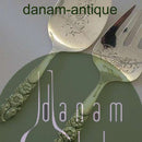 Georg Jensen Dahlia Sterling Sølv Fiskeserveringssæt No 139 designet af Siegfried Wagner