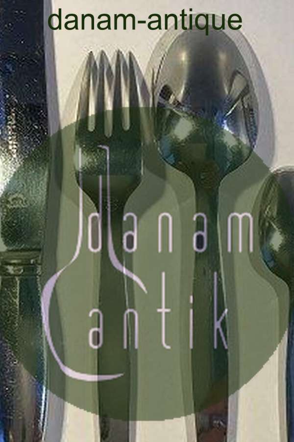 Georg Jensen Sterling Silber Pinje Besteckset für 8 Personen, 32 Teile