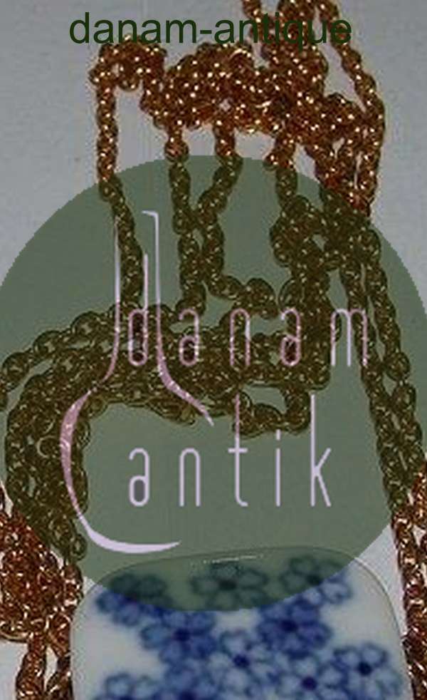 Royal Copenhagen Porcelæns vedhæng med kæde