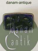 Royal Copenhagen A. Dragsted Jais Nielsen Sterling Sølv og Porcelæns Broche