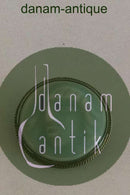 Royal Copenhagen Jais Nielsen Brosche von Dragsted Silversmiths In Celedon Glasur