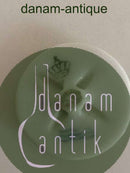 Royal Copenhagen Porzellanknopf mit handgemaltem Motiv eines Musikers