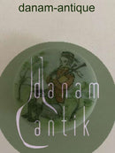 Royal Copenhagen Porzellanknopf mit handgemaltem Motiv eines Musikers