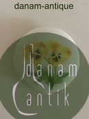 Royal Copenhagen Porcelænsknap med Håndmalet Blomstermotiv