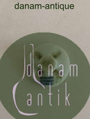 Royal Copenhagen Porcelænsknap med Håndmalet Blomstermotiv