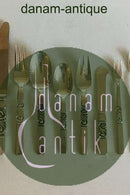 Georg Jensen Sterling Silber Saga Besteckset für 12 Personen, 84 Teile