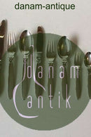 Georg Jensen Kaktus Sterling Sølv Spise og Frokost Bestik Sæt 96 dele