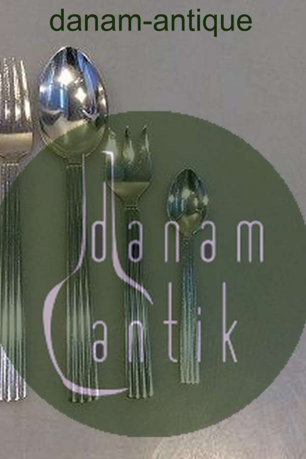 Georg Jensen Bernadotte Sterling Silber Lunch-Besteck-Set 60 Teile