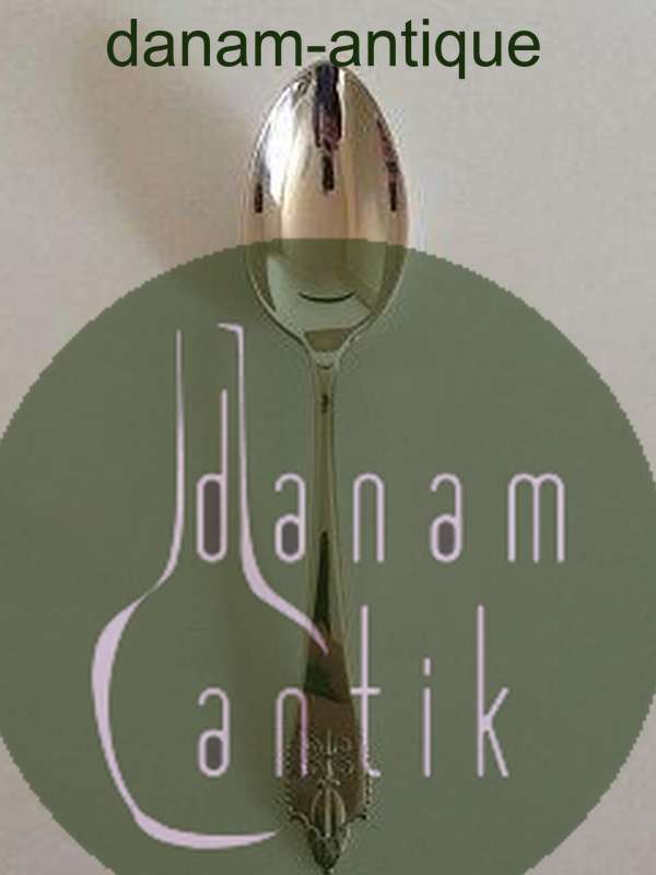 Georg Jensen Akkeleje Sterling Sølv Spiseske No 001