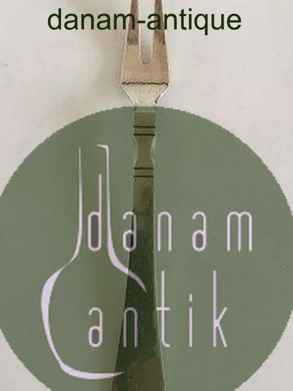 Georg Jensen Antik Sterling Sølv Pålægsgaffel No 144