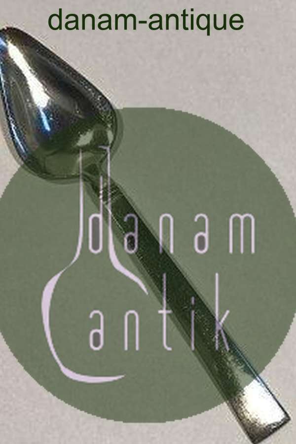 Georg Jensen Sterling Sølv Blok Grapefrugtske No 075