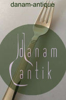 Georg Jensen Sterling Sølv Blok  Frokostgaffel No 022