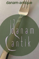 Georg Jensen Sterling Sølv Blok  Spisegaffel No 012