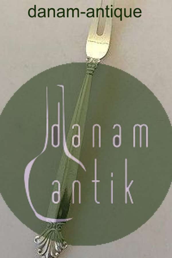 Georg Jensen Sterling Sølv Dronning Pålægsgaffel No 144