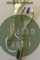 ジョージ ジェンセン スターリングシルバー クイーン サラダセット No 134