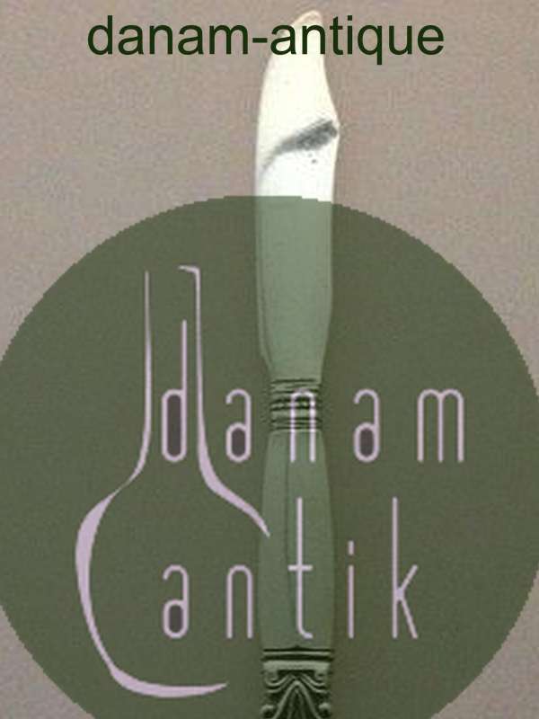 Georg Jensen Sterling Silver Dronning Kagekniv i Helsølv No 68