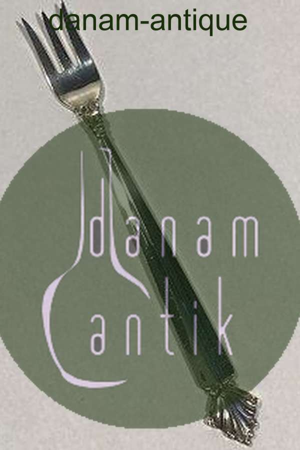 Georg Jensen Sterling Sølv Dronning Østersgaffel No 064