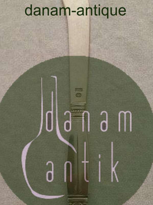 Georg Jensen Dronning Sterling Sølv Smørkniv No 046