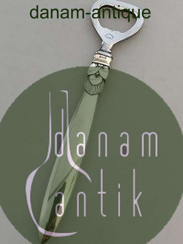 Georg Jensen Cactus Sterling Silver Bottle Opener Long Handle  No 272
