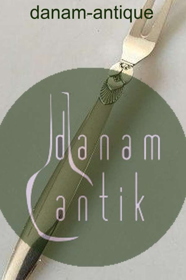 Georg Jensen Sterling Sølv Kaktus Pålægsgaffel No 144