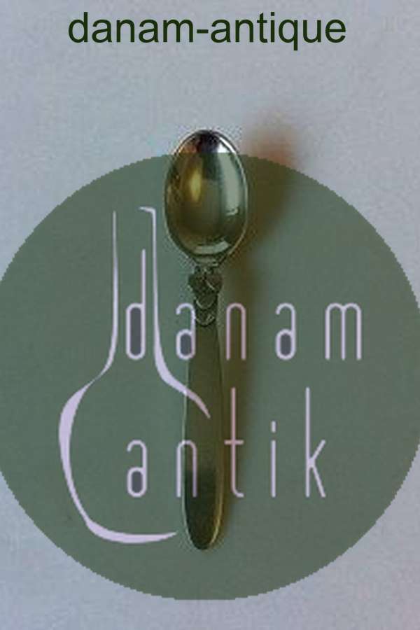 Georg Jensen Sterling Sølv Kaktus Kaffeske No 034