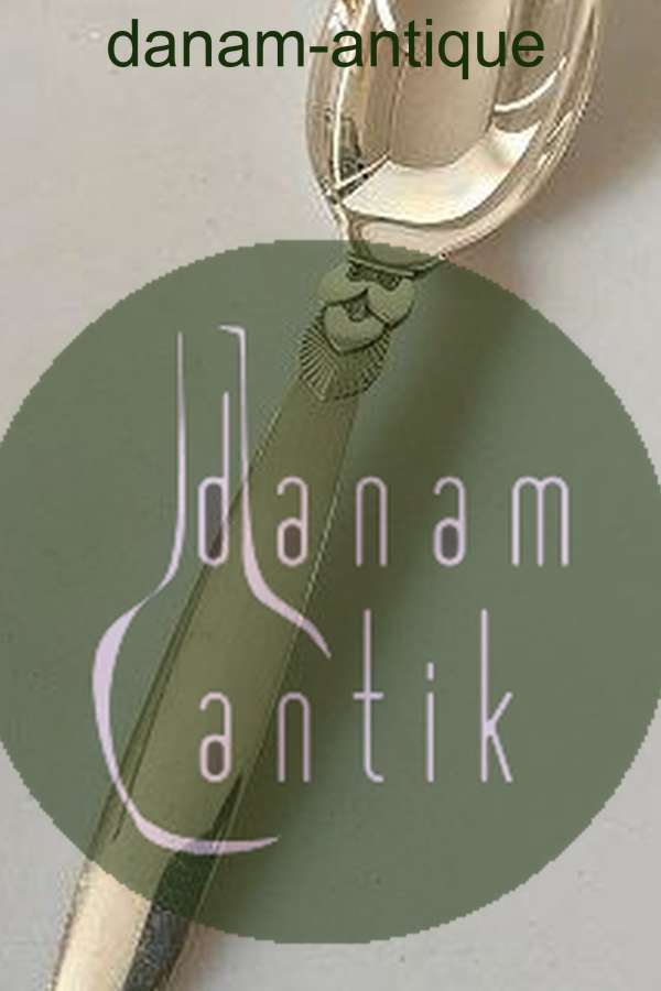 Georg Jensen Sterling Sølv Kaktus Spiseske No 011