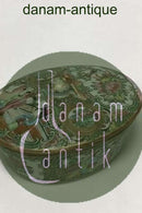 Kinesisk canton porcelæn (gold & green) terrin.