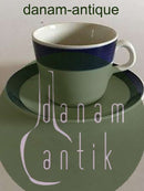 Rørstrand Blå Koka Kaffekop og Underkop