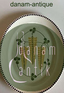 Aluminia Golden Rain (Goldregen) Ovale Schale Nr. 10/214