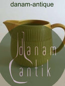 Aluminia Marselis Gerippter gelber Milchkrug