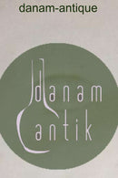 瓷质的Aluminia Fantasy蛋糕盘，图案为B：两个海鸥。Nilaus Fristrup 1882