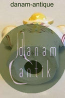 Aluminia Juleengel lysestage til to lys