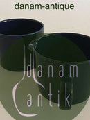 Arabia Finland "Teema" Flødekande og Sukkerskål, Blå