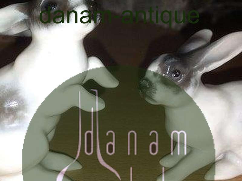 Rosenthal Art Nouveau Figurer af Kaniner