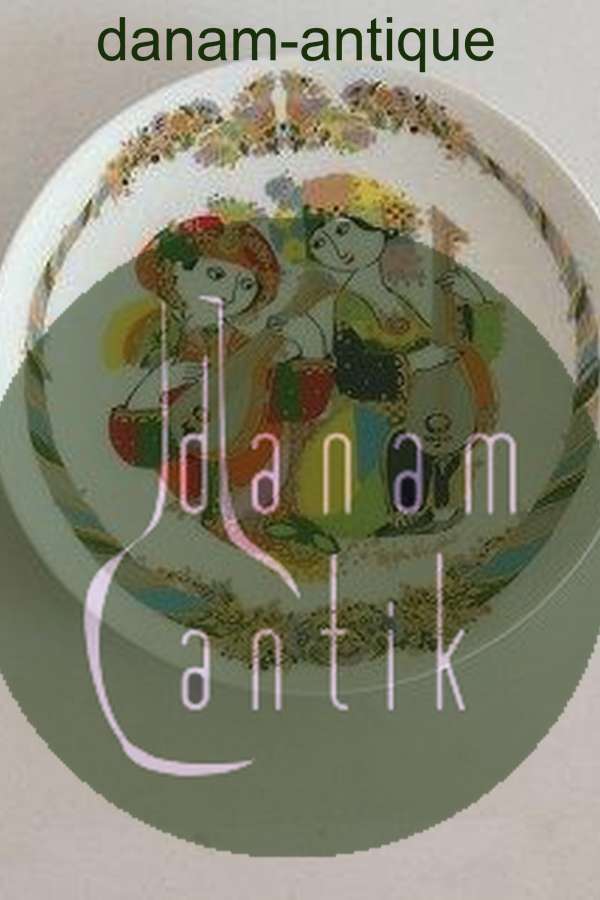 Bjorn Wiinblad Rosenthal Concertina Plate