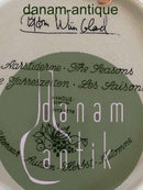 Bjørn Wiinblad Nymølle Keramik. De 4 årstider - Efterår Platte 3052-1278