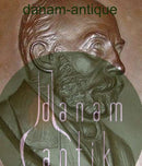 Johannes Hansen Portræt i bronze fra L. Rasmussens Bronzestøberi