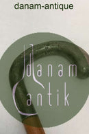 Antik elmetræsstok med indgraveret sølvhåndtag.