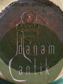 Saxbo Stentøjsvase af Edith Sonne i Flot grøn glasur