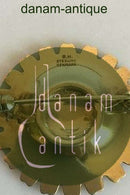 Large Bernhard Hertz Marguerite Brooch in Sterling silver and enamel