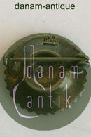 Volmer Bahner vergoldete Margueritte Brosche aus Sterlingsilber mit Emaille